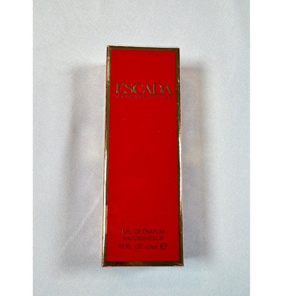 RARE Escada Margaretha Ley Eau De Parfum Perfume For Women .85oz 25ml France NEW